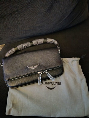 Zadig Voltaire Mini Bag new with authenticity card and silver chains