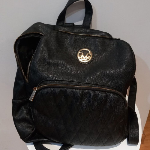 Valentino 1969 women's backpack used, black with broken zipper