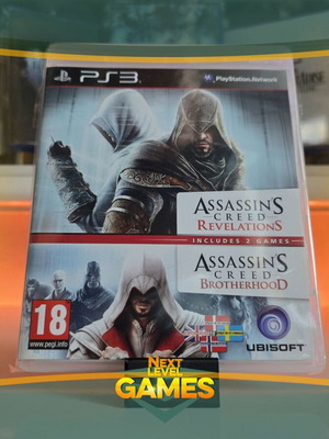Assassin’s Creed Brotherhood and Revelations PS3 game like new