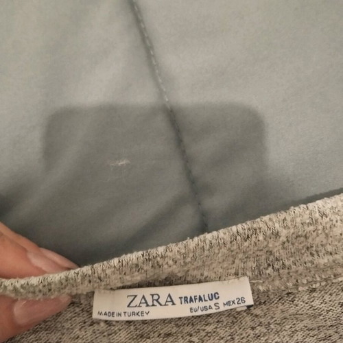 Zara blouse with pearls used, size S