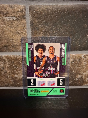 Nadir Hifi & Justin Robinson Top Class Euroleague 2025/26 κάρτα καινούργια