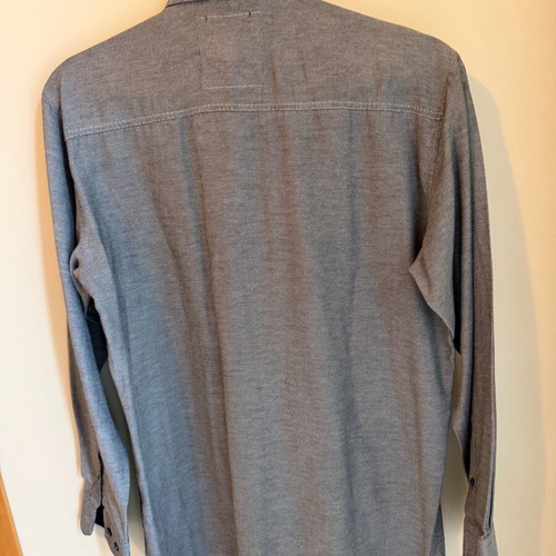 Pop Air gray dress shirt large like new
