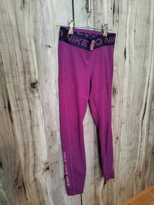 Nike Pro leggings used, x-small, purple