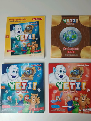 Σετ βιβλίων Yeti! and Friends Junior A καινούργιο, αγγλικά