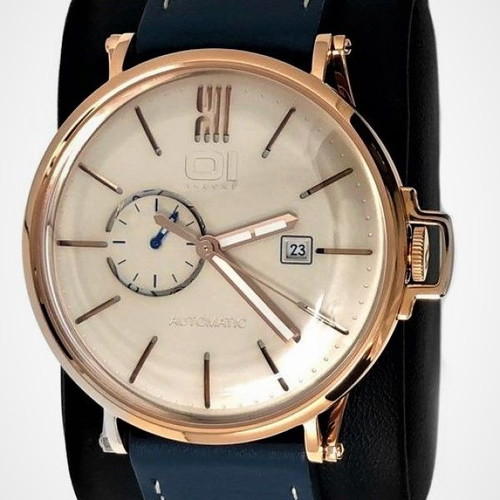01 The One White Rose Gold Automatic Men's Watch New