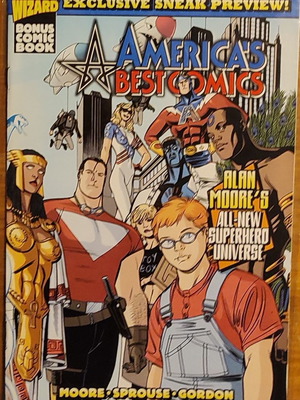 Americas Best Comics Preview comic used