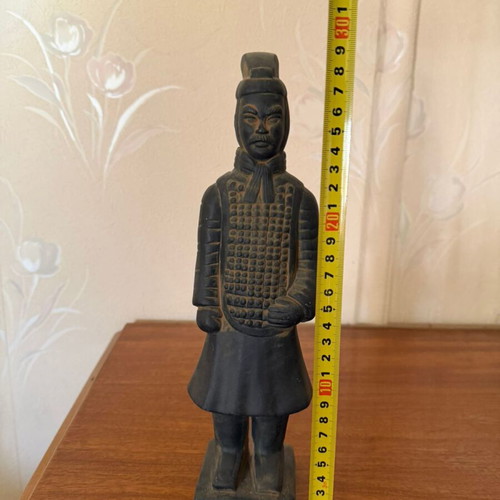 Decorative warrior statue used from the Terracotta Army