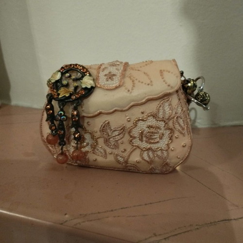Decorative Trimar bag new with magnetic flap vintage small