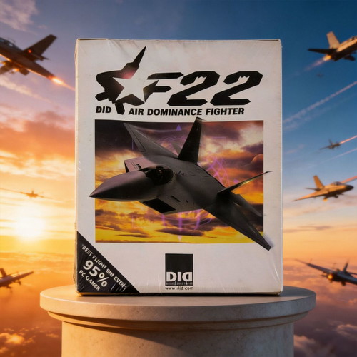 F-22 Air Dominance Fighter PC game new, simulation