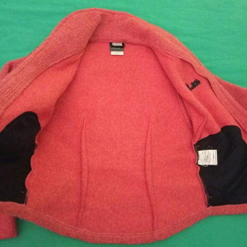 Jack Wolfskin Tecnopile women's fleece jacket used medium, coral