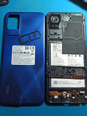 Tcl 406s parts used, model T506g without motherboard