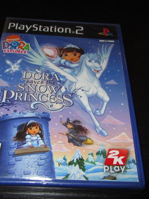 Dora Saves The Snow Princess Sony PlayStation 2 game new sealed