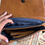Tan handbag like new