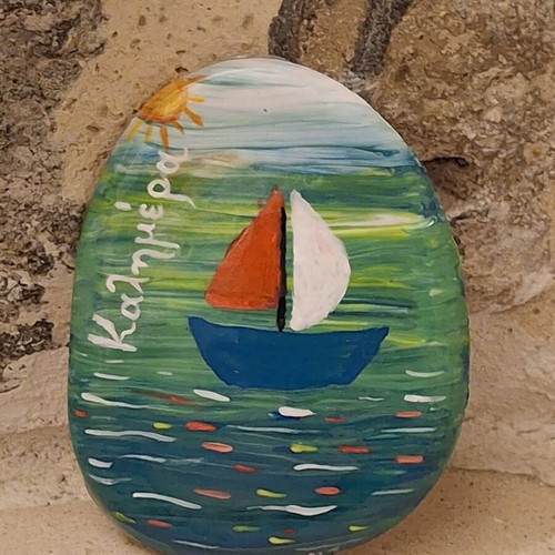 Porcelain magnet hand-painted, made to order