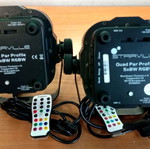 Stairville Quad Par Profile 5x8W RGBW LED spotlights set of 2 like new