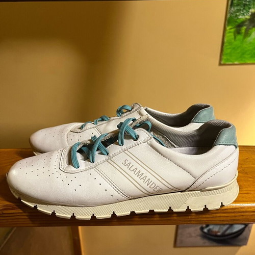 Salamander women's shoes used, white leather, size 39