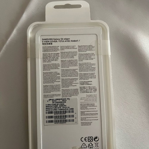 Samsung S6 edge+ original s view cover like new