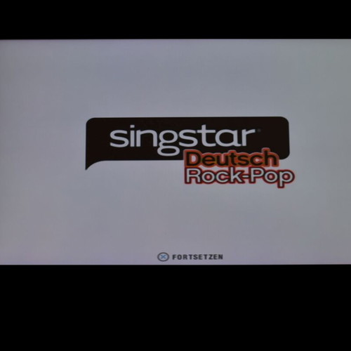 Singstar Deutsch Rock-Pop PS2 used karaoke game