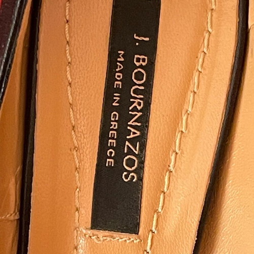 Bournazos leather pumps size 39 like new, black