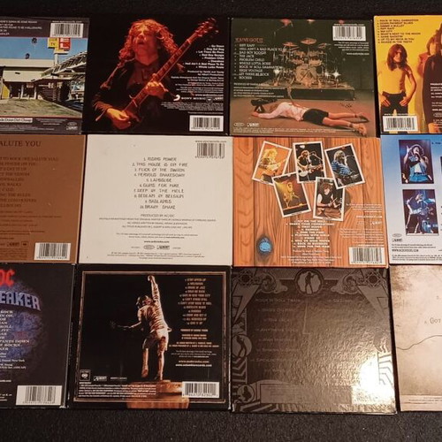 AC/DC Complete Discography 18 CDs used Special Edition Digipak