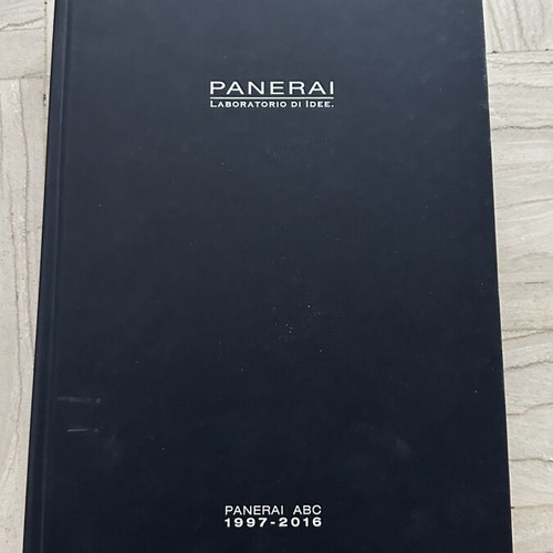 Panerai ABC Edition Boutique Exclusive 1997-2016 table book like new