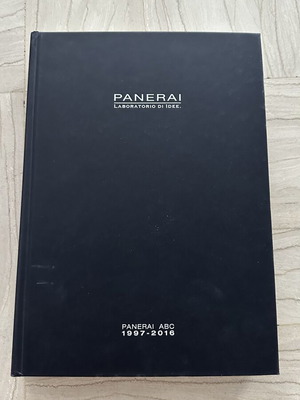 Panerai ABC Edition Boutique Exclusive 1997-2016 table book like new