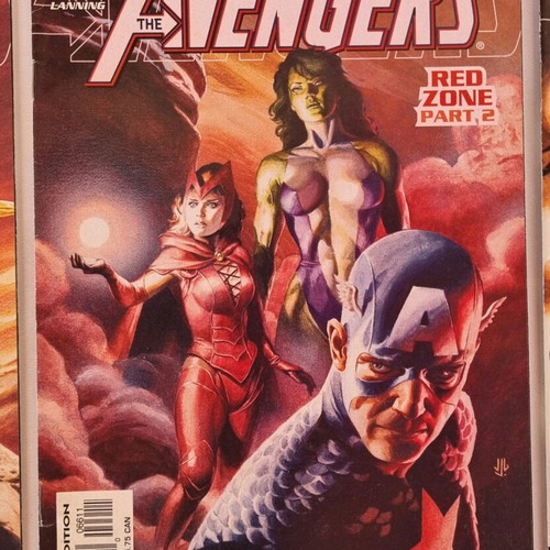 Avengers Red Zone 1-6 pack 6 issues Marvel like new