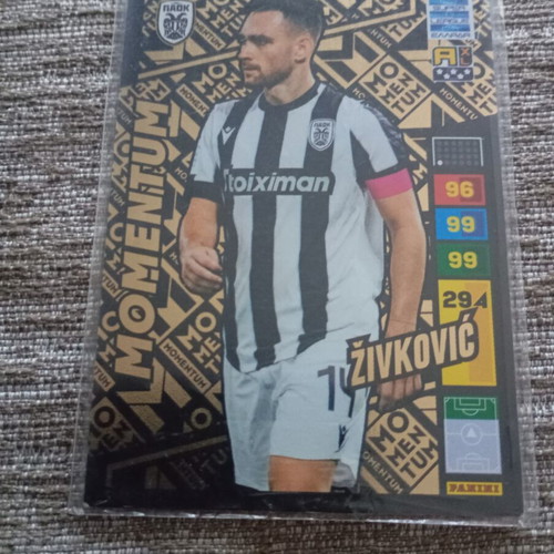 Momentum Panini Super League 2023-24 cards set Morón & Živković