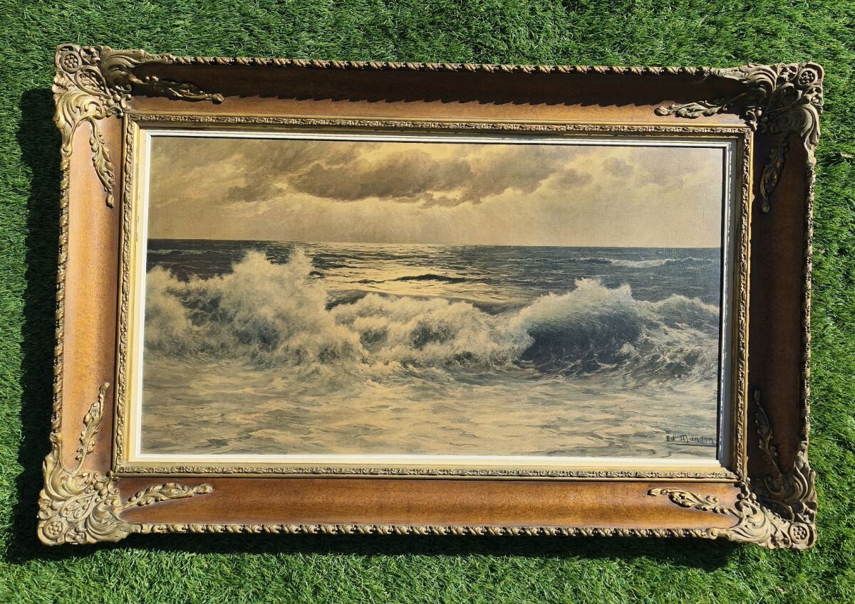 Oil Painting Landscape Seascape Edouard… - € 320,00 - Vendora.cy