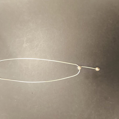 Silver gold 750/925 necklace