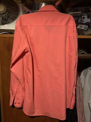 Men's shirt orange size L like new