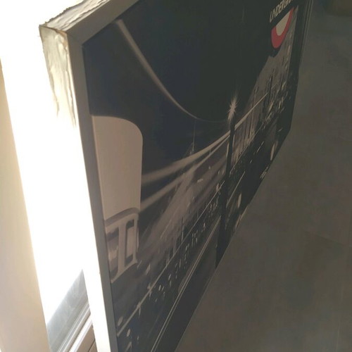 IKEA Vilshult art print used with London metro depiction 1.40x1.00