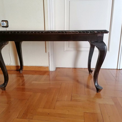 Wooden vintage coffee table used from 1950