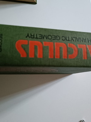 Calculus with Analytic Geometry used volume 1972
