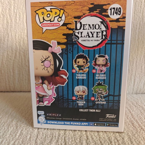 Funko Pop Demon Slayer Nezuko Kamado #1749 with Protector new