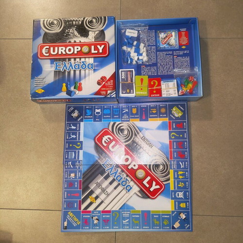 Europoly board game like new Greek made
