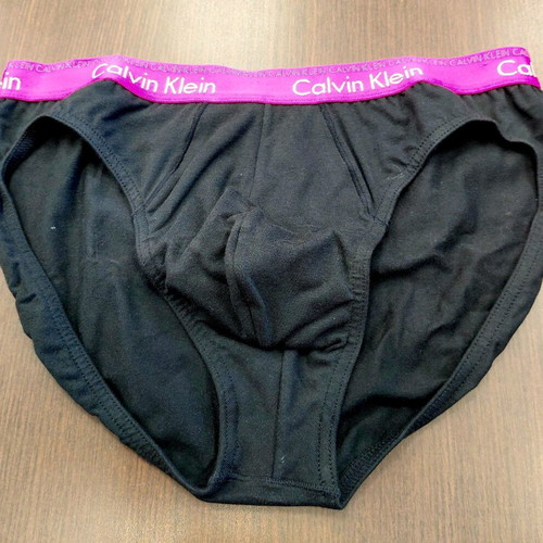 Calvin Klein men's briefs size S new, pack of 2, black and blue