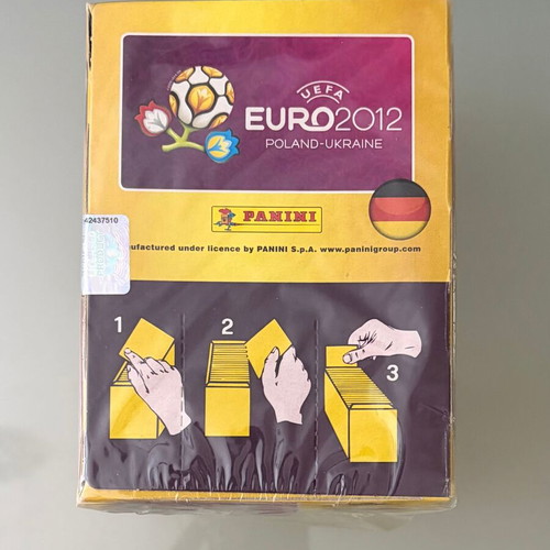 Panini UEFA Euro 2012 πακέτο αυτοκόλλητα καινούργιο, 100 φακελάκια γερμανική έκδοση