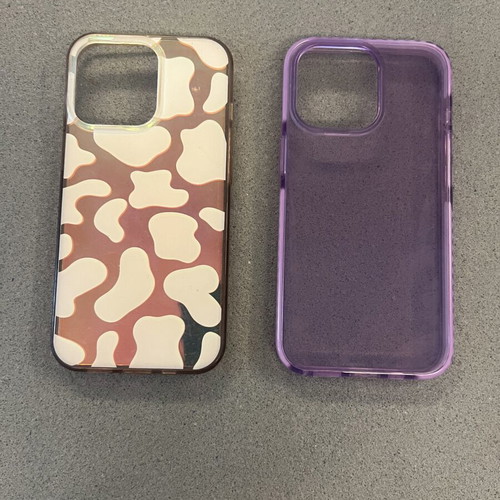 iPhone 13 Pro cases like new, set of two