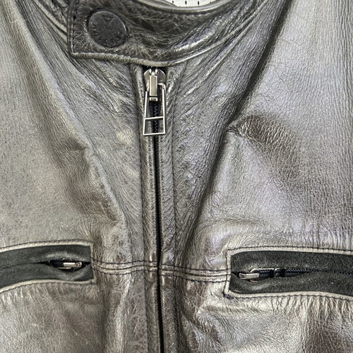 Dainese leather motorcycle jacket with lining