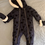 Mothercare baby snowsuit 3-6 months, blue