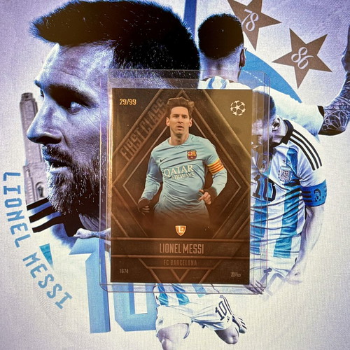 Messi Topps Total Football 2025-26 card like new, #29/99