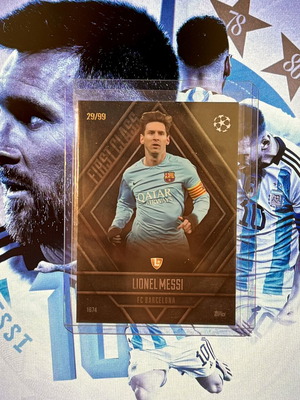 Messi Topps Total Football 2025-26 card like new, #29/99