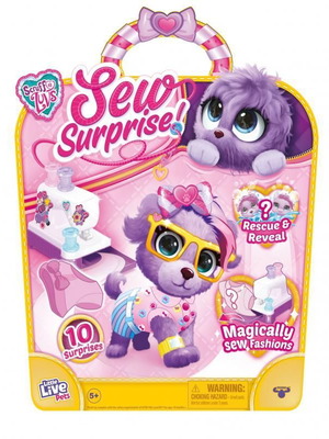 Scruff-a-Luvs Sew Wow Purple new factory sealed