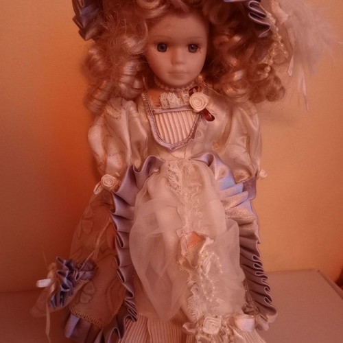 Porcelain dolls vintage romantic collection