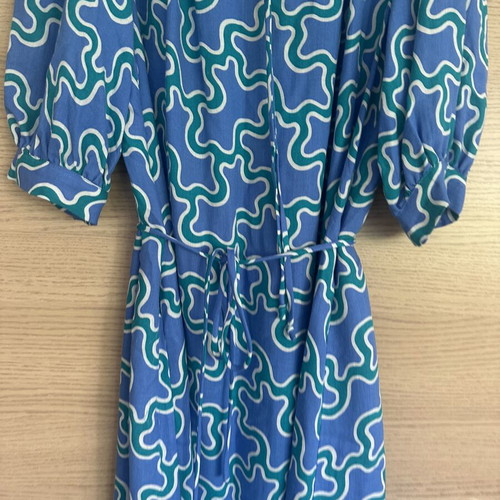 Φόρεμα Drogo Maxi από Diane Von Furstenberg σαν καινούργιο, μπλε και πράσινο