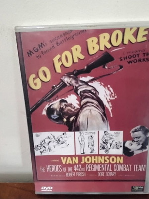 Go for Broke DVD μεταχειρισμένο με ελληνικούς υπότιτλους
