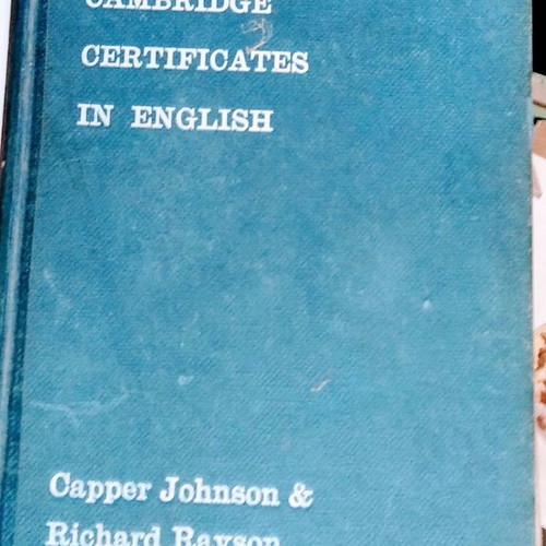 A handbook for the Cambridge Certificates in Englise used