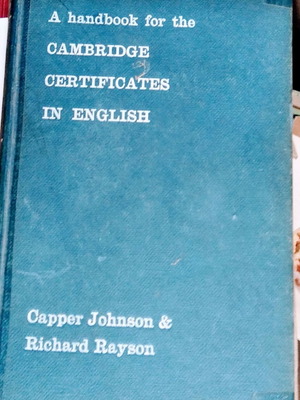 A handbook for the Cambridge Certificates in Englise used