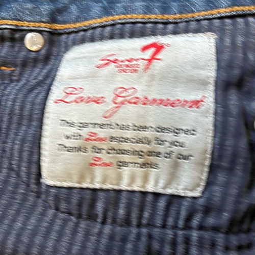Seven7 women's jeans like new, size S 36 8, blue